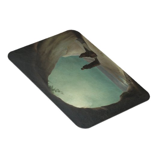 Magnet Flexible Des moines solitaires dans une Grotte (par Carl Bl (Côté Droit)