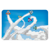 Magnet Flexible Des roquettes ! (Horizontal)