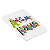 Magnet Flexible Des T-shirts et cadeaux superbes Nana (Côté Droit)