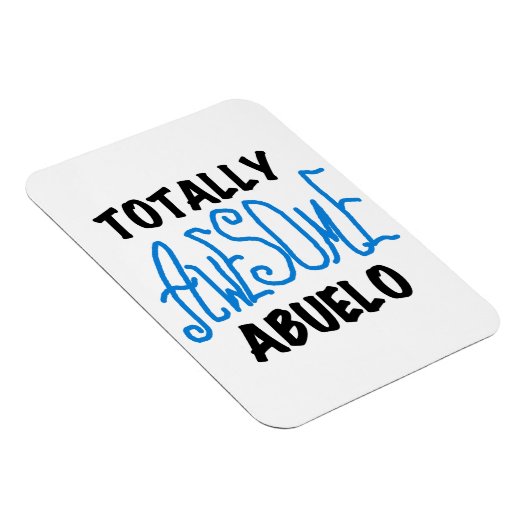Magnet Flexible Des tee-shirts et des cadeaux Abuelo absolument gé (Côté Droit)