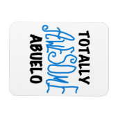 Magnet Flexible Des tee-shirts et des cadeaux Abuelo absolument gé (Horizontal)