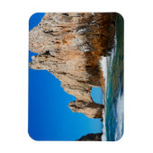 Magnet Flexible Des Vagues Se Déplient Sur La Plage (Vertical)