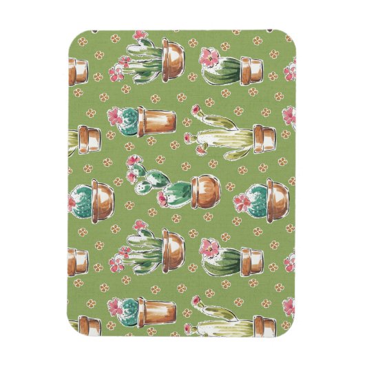 Magnet Flexible Desert Bloom | Pattern vert (Vertical)