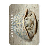 Magnet Flexible Desert Box Turtle White Sands National Park (Vertical)