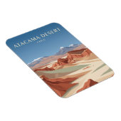 Magnet Flexible Désert d'Atacama Chili (Côté Droit)