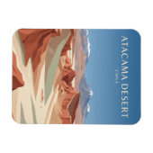 Magnet Flexible Désert d'Atacama Chili (Horizontal)