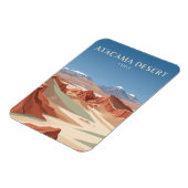 Magnet Flexible Désert d'Atacama Chili (Côté Gauche)