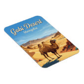 Magnet Flexible Désert de Gobi Mongolie (Côté Droit)