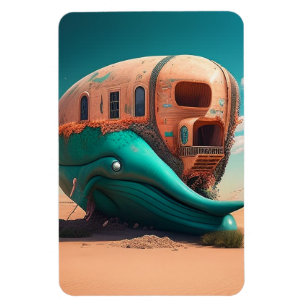Magnet Flexible Desert whale house