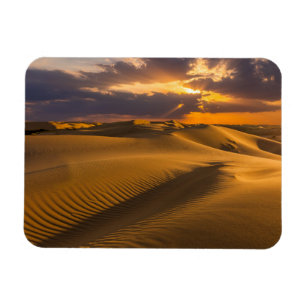 Magnet Flexible Deserts Landscape of Sand Dunes