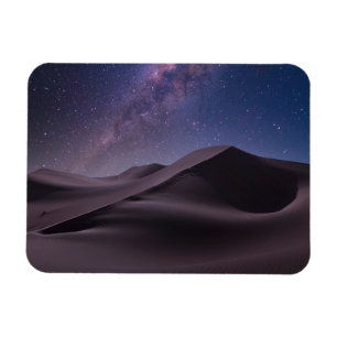 Magnet Flexible Deserts Milky Way Starry Sky Sand Dune Dubai