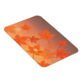 Magnet Flexible Design d'automne avec feuilles d'érable et effet b (Côté Droit)