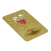 Magnet Flexible Design de coeur en verre romantique (Côté Droit)