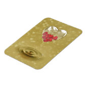 Magnet Flexible Design de coeur en verre romantique (Côté Gauche)