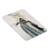 Magnet Flexible Design de costume pour 'Misa Sert' comme 'Une Dame (Côté Droit)