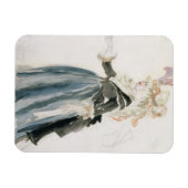 Magnet Flexible Design de costume pour 'Misa Sert' comme 'Une Dame (Horizontal)