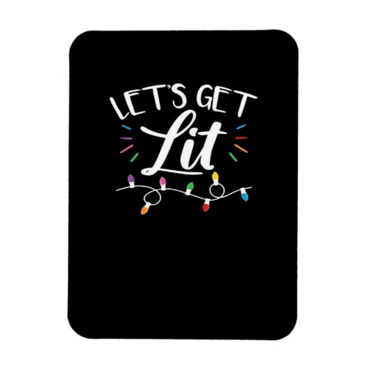 Magnet Flexible Design de Noël - Faisons-nous briller (Vertical)