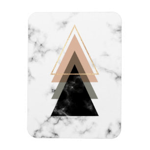 Magnet Flexible Design d'impression en marbre pastel