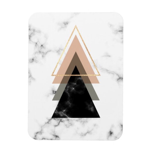 Magnet Flexible Design d'impression en marbre pastel (Vertical)