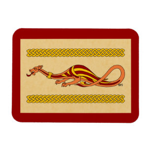 Magnet Flexible Design Dragon Médiéval 2015