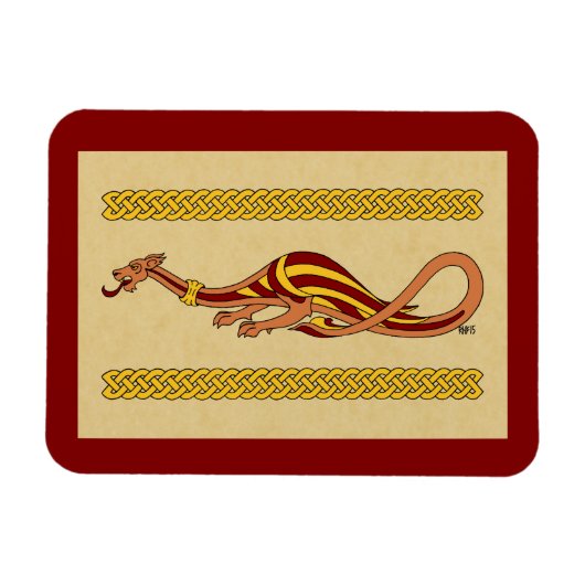 Magnet Flexible Design Dragon Médiéval 2015 (Horizontal)