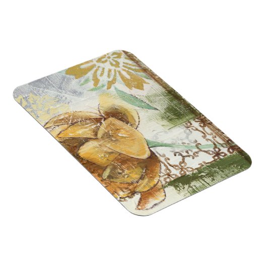 Magnet Flexible Design Fresque décoratif avec Fleur Globe (Côté Droit)