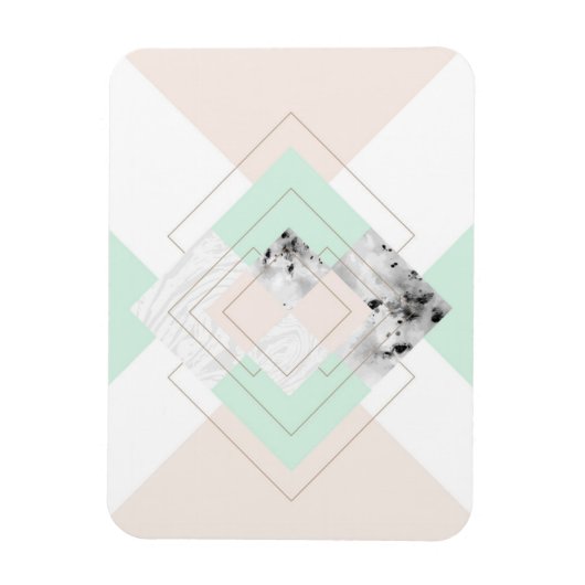 Magnet Flexible Design géométrique de style moderne (Vertical)