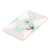 Magnet Flexible Design géométrique de style moderne (Côté Gauche)
