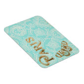 Magnet Flexible Design Gold vintage Paris (Côté Droit)