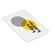 Magnet Flexible Design moderne, simple, tendance de "Joyeux Vacanc (Côté Droit)