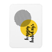 Magnet Flexible Design moderne, simple, tendance de "Joyeux Vacanc (Vertical)