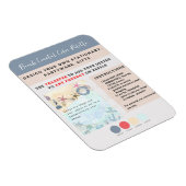 Magnet Flexible Design Propre Plage Côtier Nautique (Côté Droit)