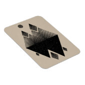 Magnet Flexible Design triangulaire inspiré des scandinaves (Côté Droit)