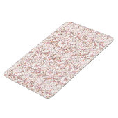 Magnet Flexible Design vintage rose pâle (Côté Gauche)