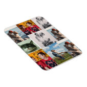 Magnet Flexible Design Your Own 9 Photo Custom Collage (Côté Droit)