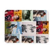 Magnet Flexible Design Your Own 9 Photo Custom Collage (Horizontal)
