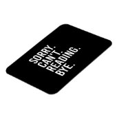 Magnet Flexible Désolé, impossible de lire en passant les amateurs (Côté Gauche)
