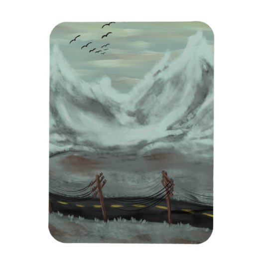 Magnet Flexible Désoler la route (Vertical)