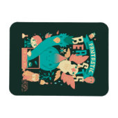 Magnet Flexible Dessin Bêtes Fantastiques Avec Newt Scamander (Horizontal)
