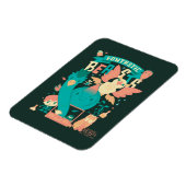 Magnet Flexible Dessin Bêtes Fantastiques Avec Newt Scamander (Côté Gauche)