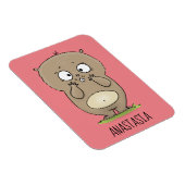 Magnet Flexible Dessin d'adorable hamster (Côté Droit)