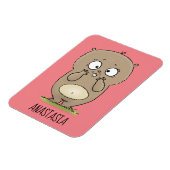 Magnet Flexible Dessin d'adorable hamster (Côté Gauche)