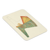 Magnet Flexible Dessin de Kimono semi-fini (Côté Droit)