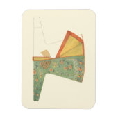 Magnet Flexible Dessin de Kimono semi-fini (Vertical)