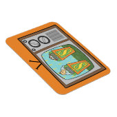 Magnet Flexible Dessin de Silver Game Show Pals (Côté Droit)