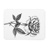 Magnet Flexible dessin rose (Horizontal)