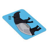 Magnet Flexible Dessin sur Tapir (Côté Droit)
