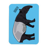 Magnet Flexible Dessin sur Tapir (Vertical)