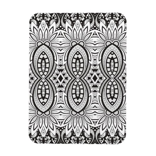 Magnet Flexible Dessin tribal inspiré (Vertical)