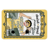 Magnet Flexible Dessinez l'aimant du réfrigérateur Line_C_4x6 (Horizontal)